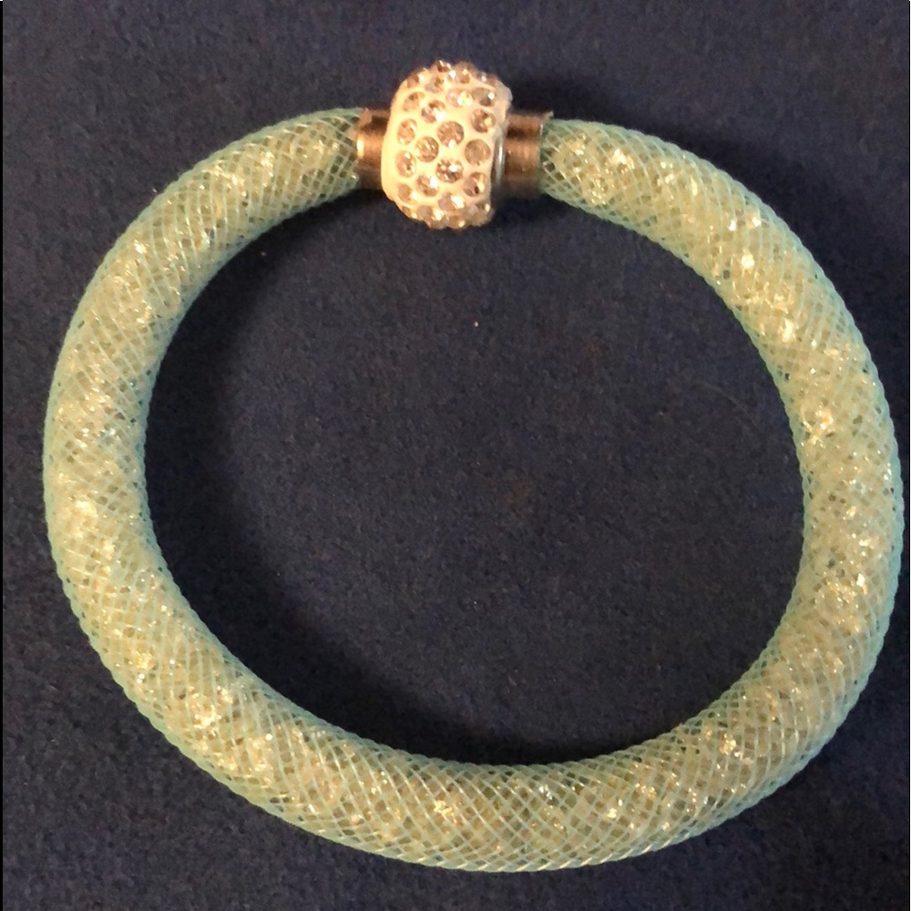 Blue bracelet with Swarovski Crystals ❤️